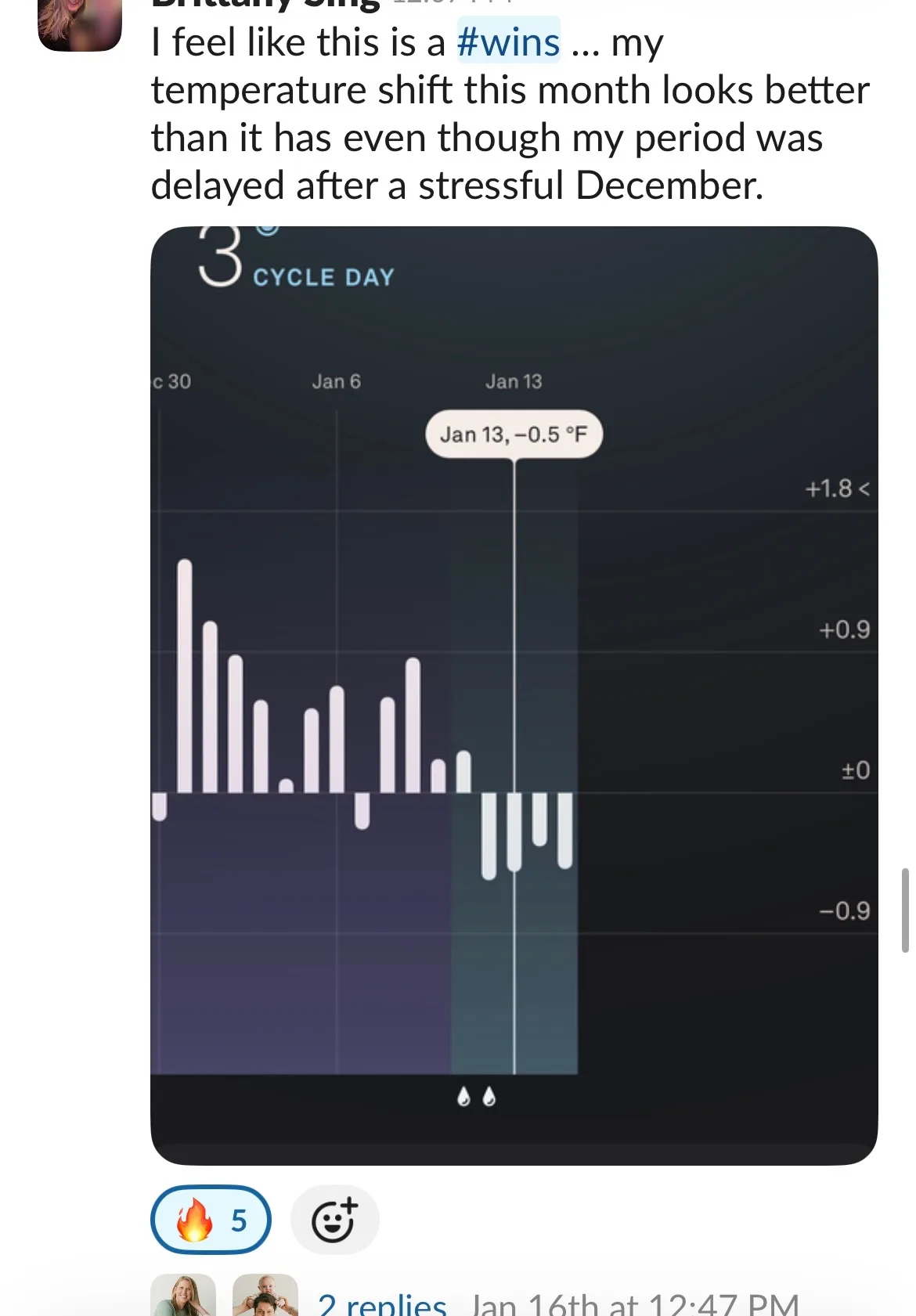 Client win shared in the Nurture community